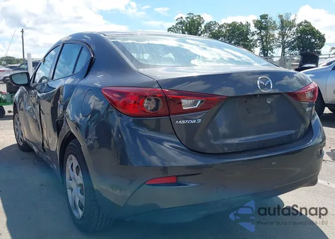 2016 Mazda Mazda3 I Sport z USA, uszkodzony, nr VIN JM1BM1T7XG1282583